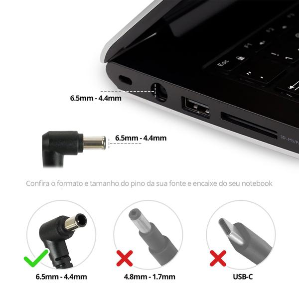 Imagem de Fonte Carregador para Notebook Sony Ultrabook SVT131B11L