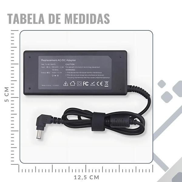 Imagem de Fonte Carregador Para Notebook Sony Vaio Pcg-grs Series 