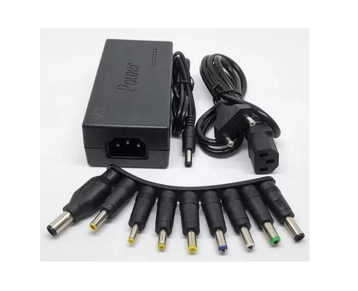 Imagem de Fonte Carregador Portátil Universal 8 Conectores 12 - 24V 120W