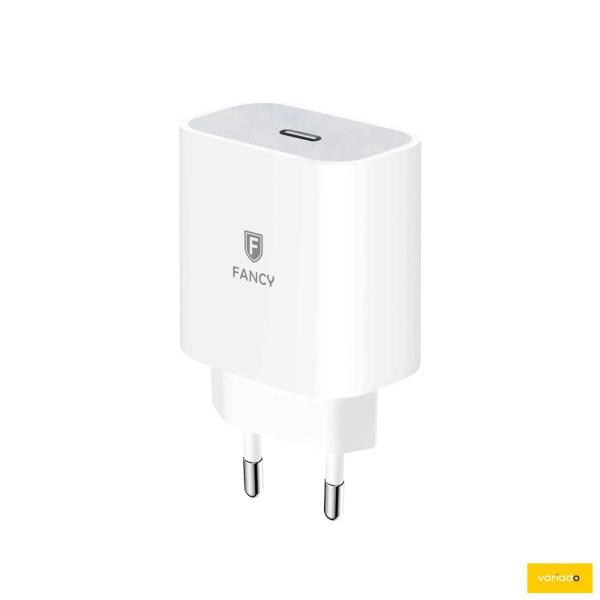 Imagem de Fonte Carregador Turbo Tipo C Fancy 20W Usb-C Pd-01 Parede