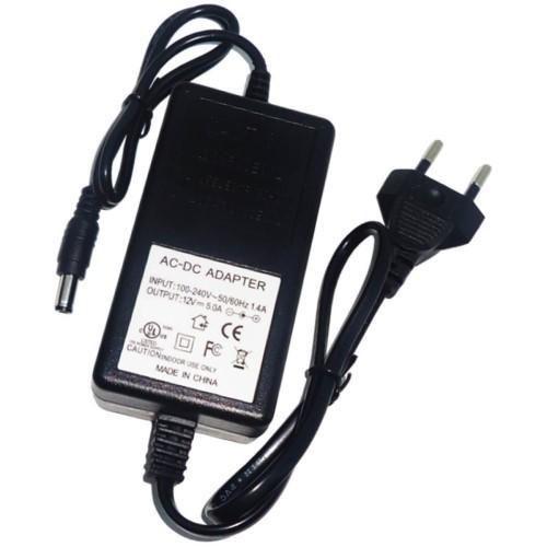 Fonte Cftv Bivolt Automatico 12V 5A - TSA Imagem de Fonte Cftv Bivolt Automatico 12V 5A