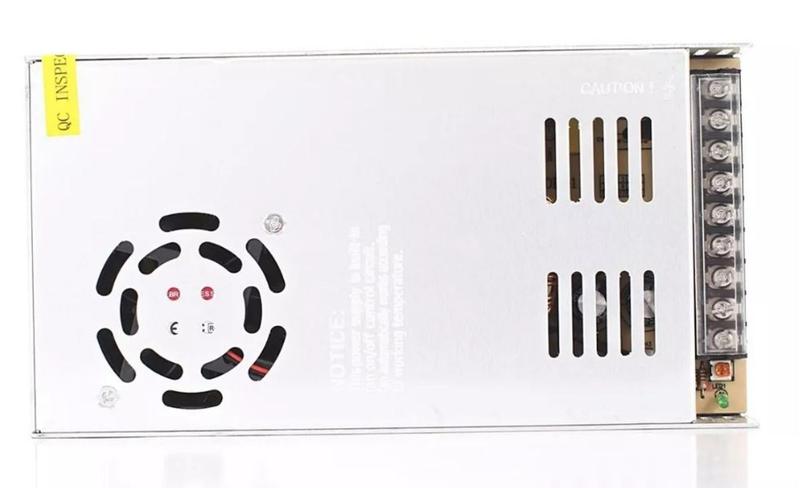 Fonte Chaveada 12v 50A 600w Bivolt Cftv Fita Led Som Automotivo. - LUMI Imagem de Fonte Chaveada 12v 50A 600w Bivolt Cftv Fita Led Som Automotivo.