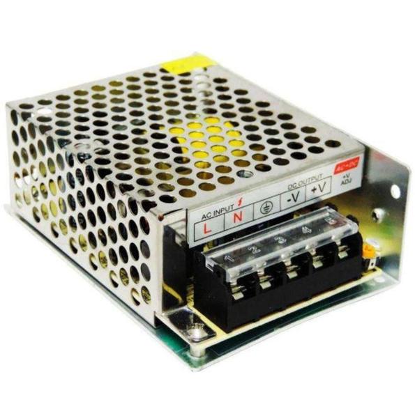 Imagem de Fonte Chaveada 12v 5a 60w Metal Bivolt Chipsce 044-0060 - Chip Sce