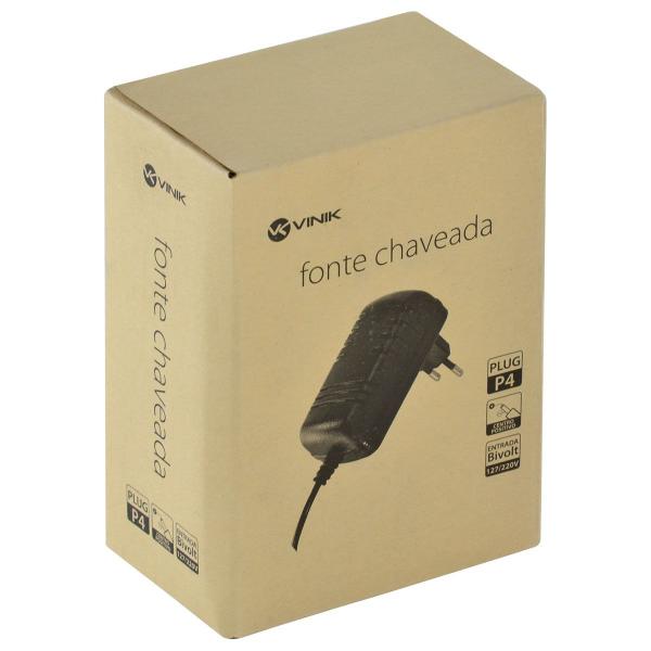 Imagem de Fonte Chaveada 18v 1a 18w  Bivolt Automatico Plug P4 - Vfe1801