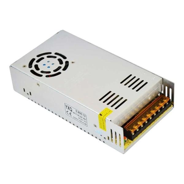 Fonte Chaveada 50A 12v 600w CFTV Fita Led Som Automotivo 414 - NEHC Imagem de Fonte Chaveada 50A 12v 600w CFTV Fita Led Som Automotivo 414