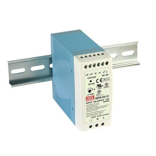 Fonte Chaveada 60W 85/264Vca Saída 12V Mdr60-12 Metaltex Imagem de Fonte Chaveada 60W 85/264Vca Saída 12V Mdr60-12 Metaltex