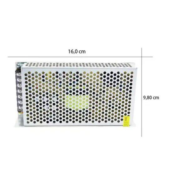 Fonte Chaveada Estabilizada Bivolt 110-220v 12v 15a - Athlanta Imagem de Fonte Chaveada Estabilizada Bivolt 110-220v 12v 15a