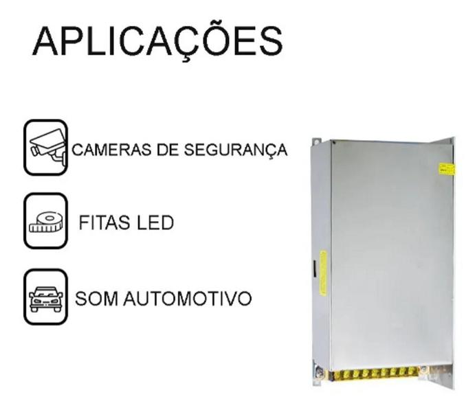 Imagem de Fonte Chaveada Estabilizadora 12V 80A 960W