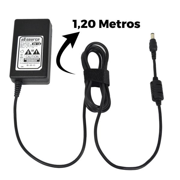 Fonte Compatível 9v Para Pedal Pedaleira Zoom Player 1010 - All Source Imagem de Fonte Compatível 9v Para Pedal Pedaleira Zoom Player 1010