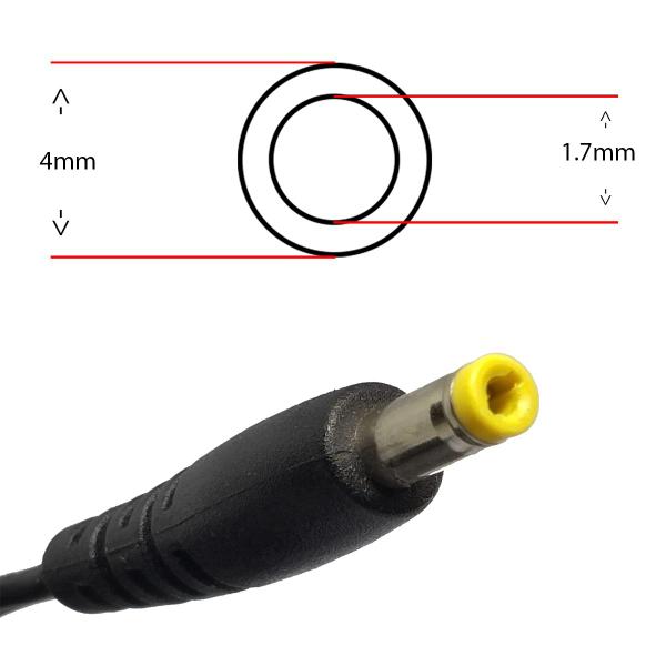 Imagem de Fonte Compativel Caixa Som 9v 2a Amvox Pino Fino 4.0*1.7