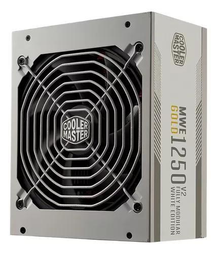 Imagem de Fonte Cooler Master 1250W 80+Gold White Modular MWE V2 Ativo