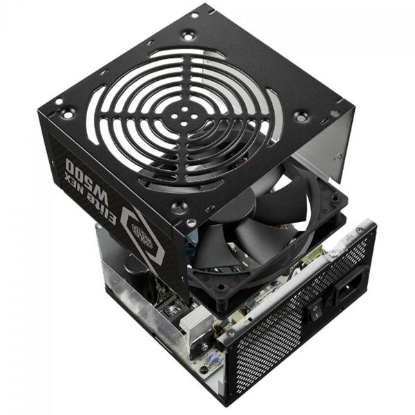 Imagem de Fonte Cooler Master Elite Nex W500 500W 80 Plus White Preta