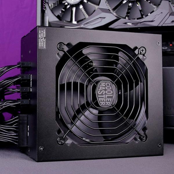 Imagem de Fonte Cooler Master Gx750 Full Modular 80 Plus Gold 750w, Preto - Mpe-7501-afaag-w1