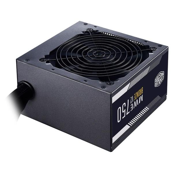 Imagem de Fonte Cooler Master MWE Bronze V2 Full Range, 750W, 80 Plus Bronze, PFC Ativo, Sem Cabo, Preto - MPE-7501-ACAAW-BBR