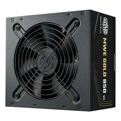 Fonte Cooler Master MWE Gold 850 V3 850W 80 Plus Ouro ATX 31 PFC Ativo Preto MPE8506ACAGBBR