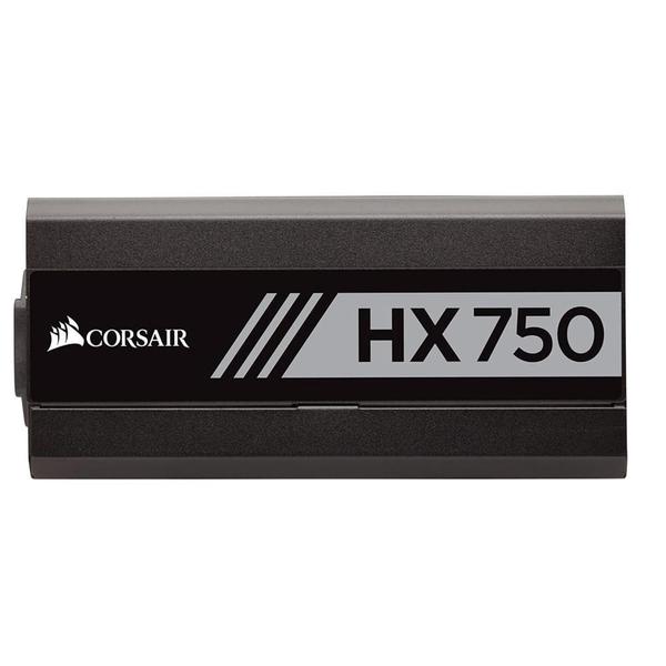 Imagem de Fonte Corsair HX Series (2021), HX750, 750 WATT, 80 PLUS Platinum, WW Version - CP-9020212-WW