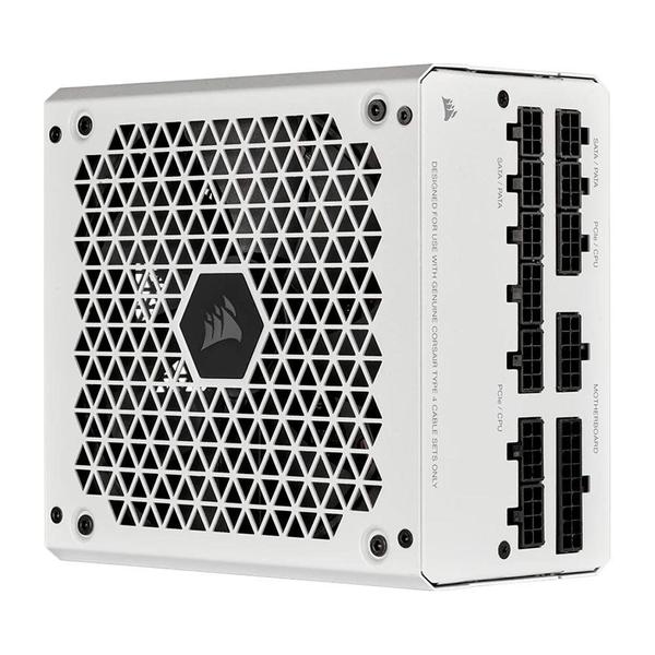 Imagem de Fonte Corsair RM Series RM850, 850W, 80 Plus Gold, Full Modular, Sem Cabo, Branco  - CP-9020232-WW