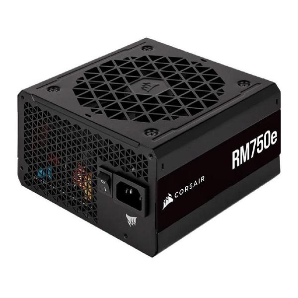 Imagem de Fonte Corsair Rm750e Modular 750W 80Plus Gold Pcie 5.0 Preto - Cp-9020262-BR