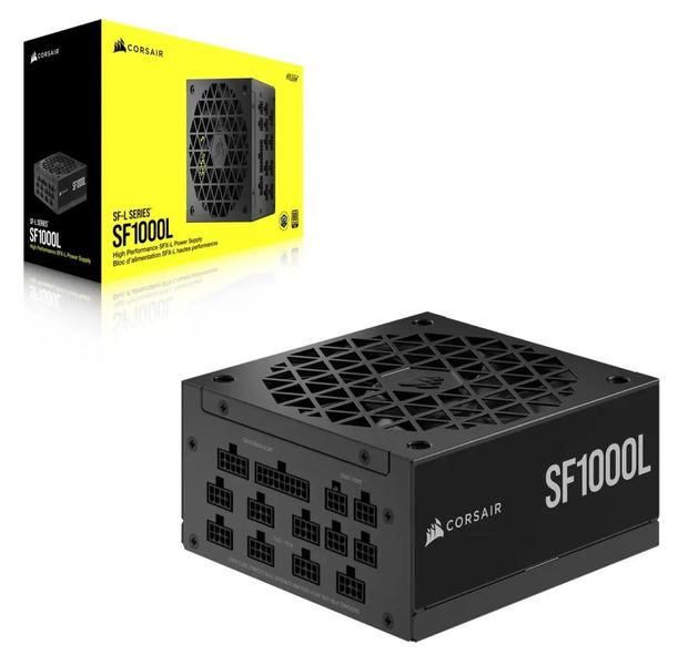 Imagem de Fonte Corsair SF1000L 1000W 80 PLUS GOLD Modular - CP-9020246-WW