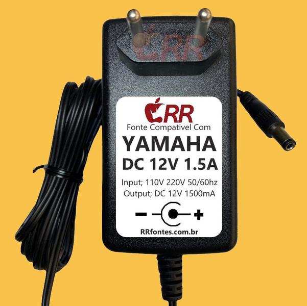 Imagem de Fonte DC 12V 1.5A Para Yamaha DD-10 DD-11 DD-12 DD-14 DD-20