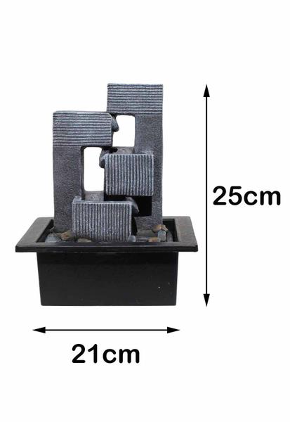 Imagem de Fonte De Água em Resina Com Luz De Led Quedas Bivolt