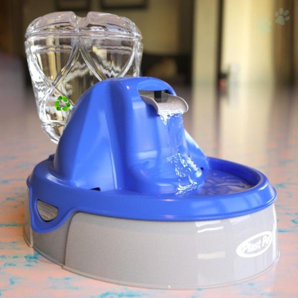 Fonte de Água Gato e Cães Bebedouro Pet Automático C/ Filtro - Plast Pet Imagem de Fonte de Água Gato e Cães Bebedouro Pet Automático C/ Filtro