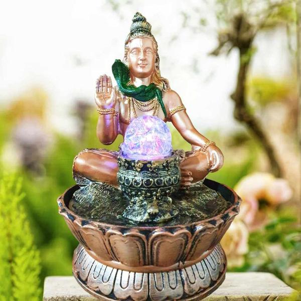 Imagem de Fonte De Água Shiva Cascata Decor Bivolt Yoga