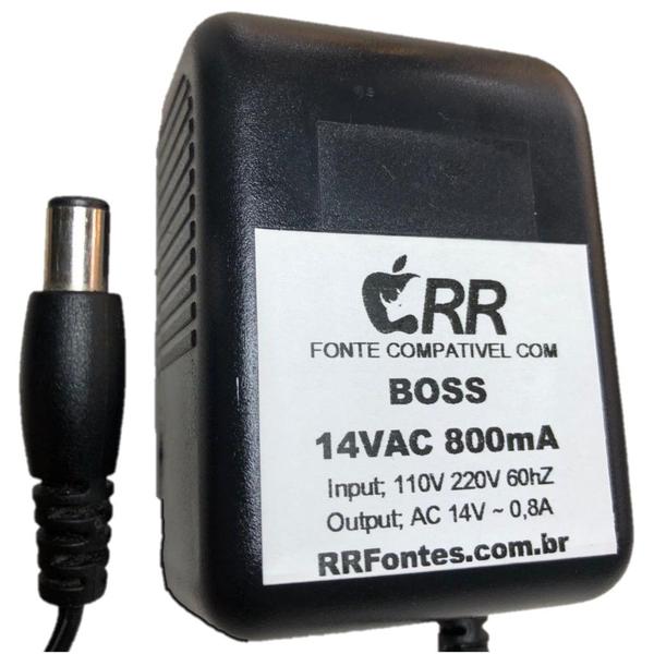 Imagem de Fonte de alimentação 14Vac para equalizador Boss BRC-120 modelo ME-6