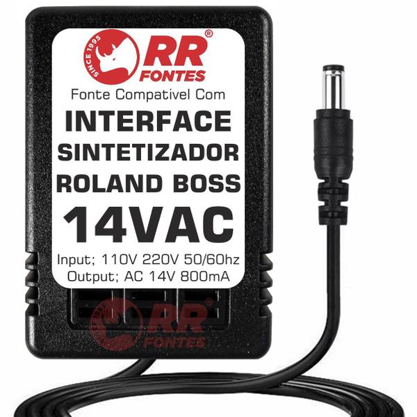 Imagem de Fonte de alimentação 14Vac para equalizador Boss BRC-120 modelo SPD-20