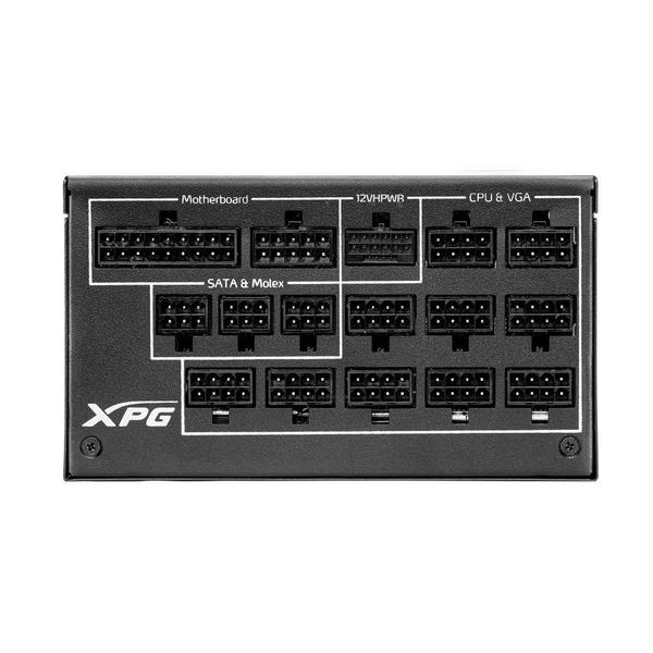 Fonte de Alimentação Adata XPG Cyber Core II - 1000W, 80 Plus, Platinum, PCF Ativo, Full Modular, C/Cabo branca - XPG Adata Imagem de Fonte de Alimentação Adata XPG Cyber Core II - 1000W, 80 Plus, Platinum, PCF Ativo, Full Modular, C/Cabo branca