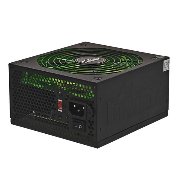 Imagem de Fonte de Alimentação ATX 500W 80Plus Com Led Para Pc Gamer