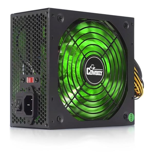 Imagem de Fonte de Alimentação ATX 500W 80Plus Com Led Para Pc Gamer