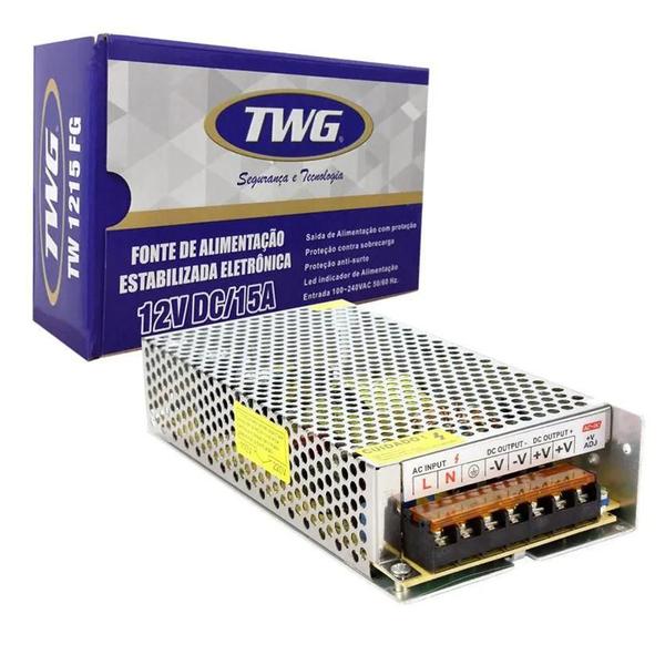 Imagem de Fonte De Alimentacao Chaveada 12V 10A Twg