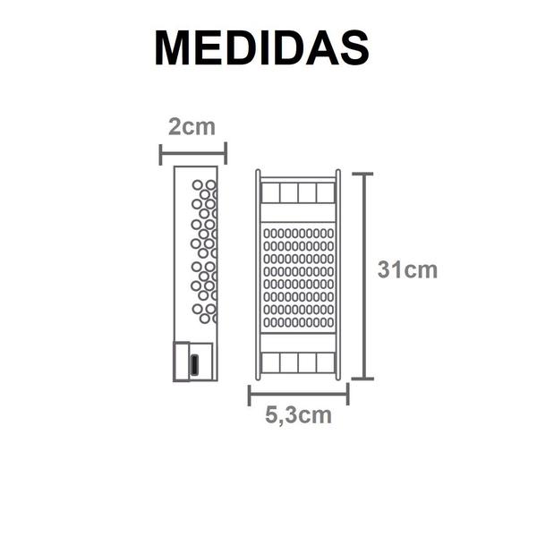 Imagem de Fonte De Alimentação Chaveada 12v Alta Qualidade 16,7A 200W