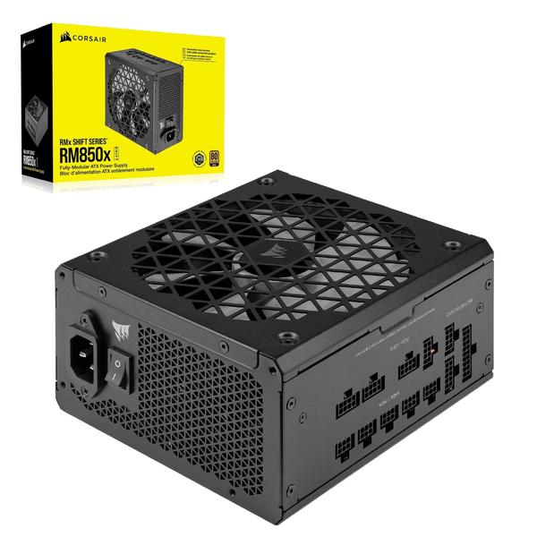 Imagem de Fonte de alimentação Corsair RM850x SHIFT totalmente modular ATX 850W