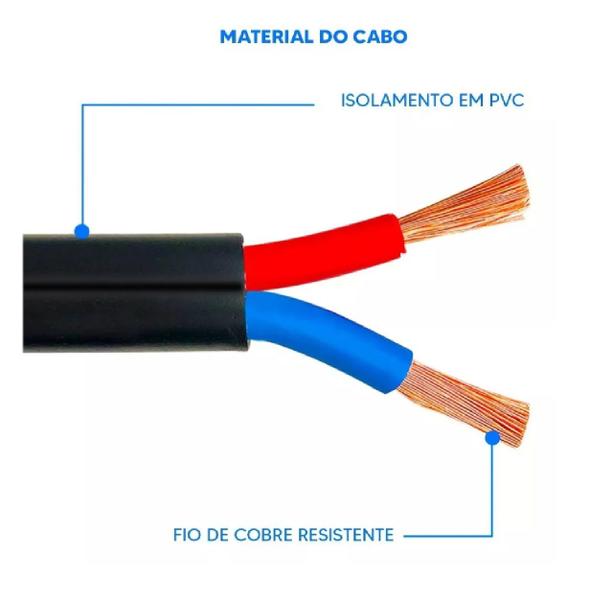 Imagem de Fonte de Alimentação Energia 5v 3a 15W Bivolt Plug P4