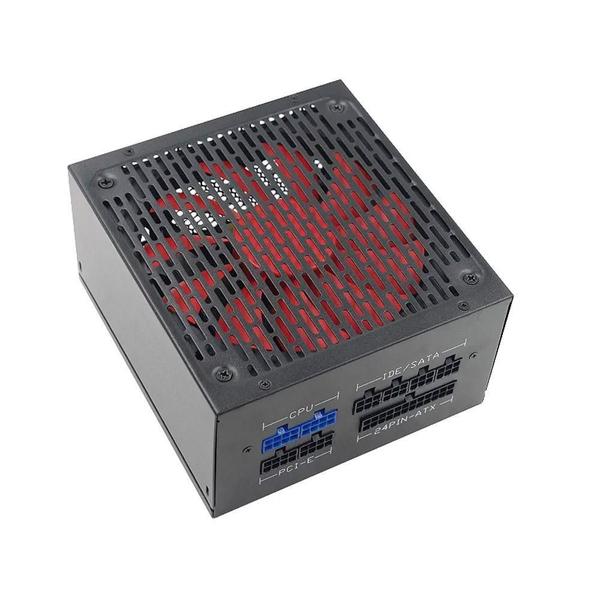 Fonte De Alimentação Modular Atx 700W Real 80 Plus Silver - Brazil Pc Imagem de Fonte De Alimentação Modular Atx 700W Real 80 Plus Silver