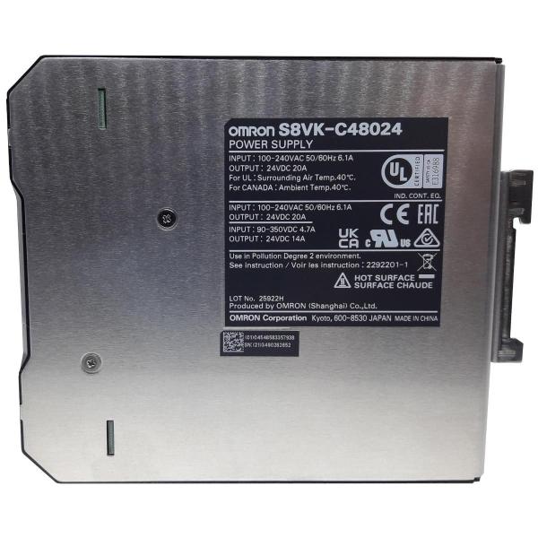 Imagem de Fonte de Alimentação Onrom Modelo S8VK-G48024 20A 24V - 480W