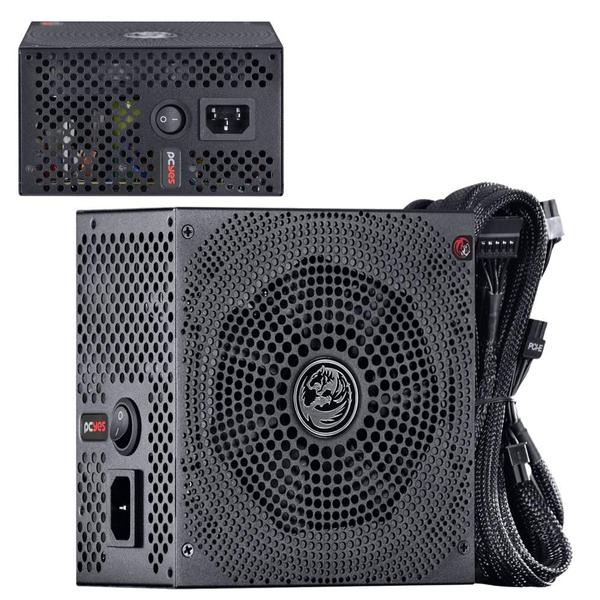 Imagem de Fonte de Alimentação Pcyes Eletro V2 650W ATX Para Pc Gamer Com 6  Cabos Conectores Com Proteção Contra Sobrecarga Silenciosa