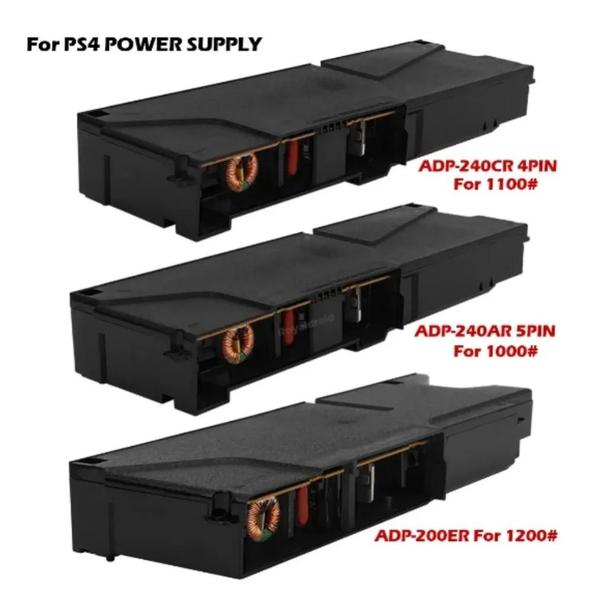 Imagem de Fonte de Alimentação PS4 - Substituição para ADP-240CR, 240AR, 200ER, N14-200P1A (4 e 5 pinos)