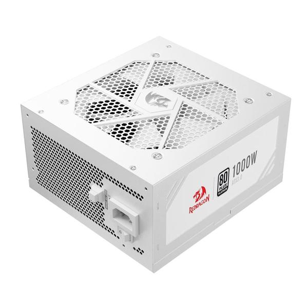 Fonte de Alimentação Redragon RGPS 1000W 80 Plus Platinum PFC Ativo Full Modular S/Cabo - Branco Imagem de Fonte de Alimentação Redragon RGPS 1000W 80 Plus Platinum PFC Ativo Full Modular S/Cabo - Branco
