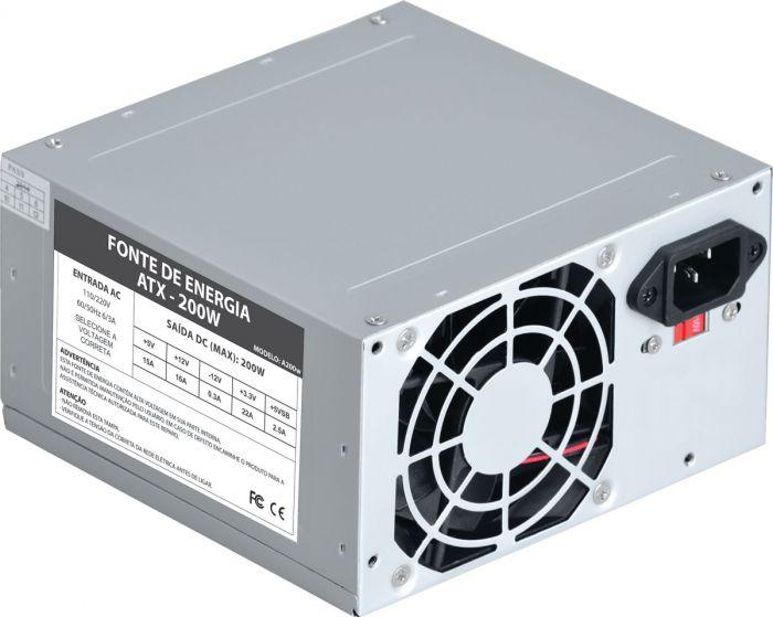 Fonte De Energia Atx 200W - Vkoem Imagem de Fonte De Energia Atx 200W - Vkoem