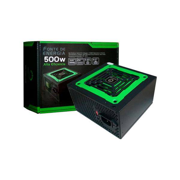 Imagem de Fonte De Energia ATX PC 500W MP500W3-I - OnePower