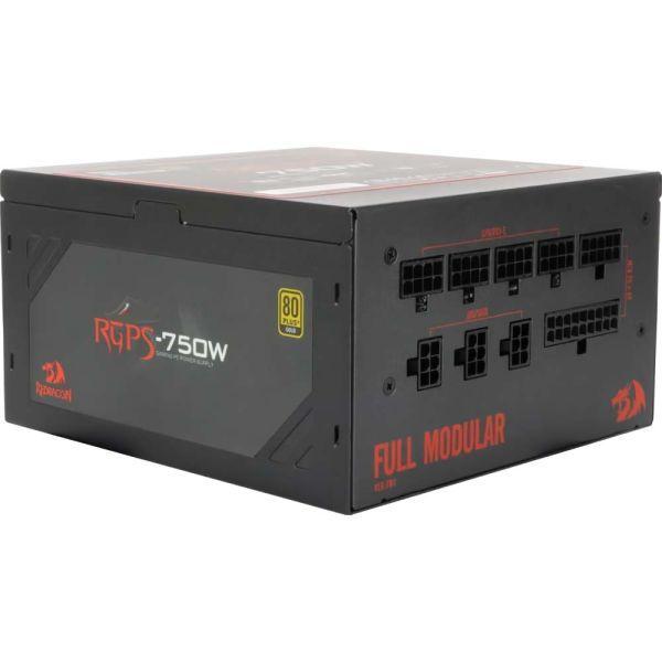 Imagem de Fonte de Energia Energia Redragon RGPS-750W Plus W 750 80 Gold