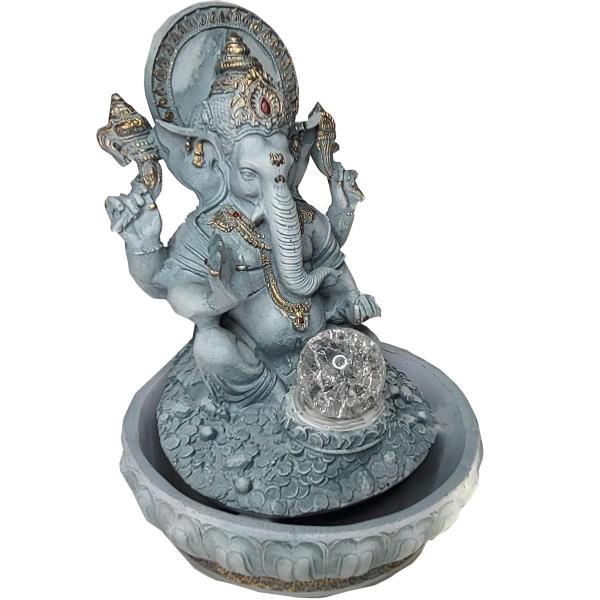 Imagem de Fonte Decorativa Ganesh Bola E Luz Led 01034