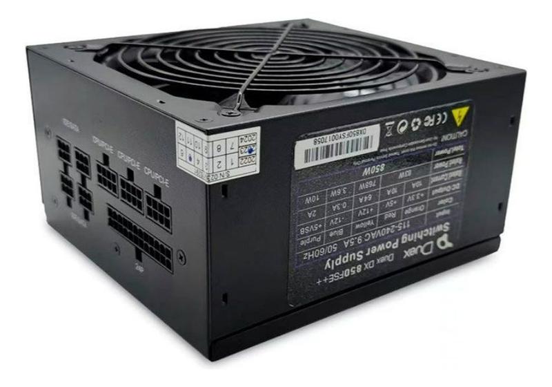 Imagem de Fonte Duex 850wfse++, 850w, 80 Plus Bronze, Full Modular