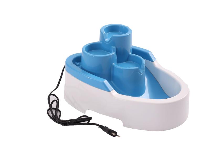 Fonte e Bebedouro Para Cães e Gatos Eletrica Duracats Bivolt 2,5 Lts Azul - DURAPETS Imagem de Fonte e Bebedouro Para Cães e Gatos Eletrica Duracats Bivolt 2,5 Lts Azul