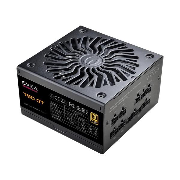 Imagem de Fonte EVGA Super NOVA 750 GT, 750W, 80 Plus Gold, Modular, Com Cabo, Preto - 220-GT-0750-Y1