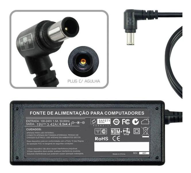 Imagem de Fonte Externa Para Monitor 24 24mk430h 19v 65w 644