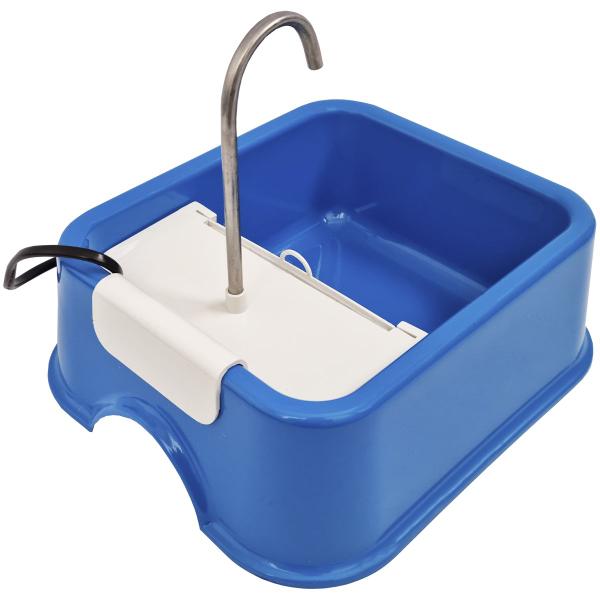 Imagem de Fonte Furacão Pet Quadrada Azul Bivolt 1,5L